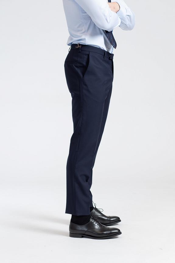 Oscar Jacobson Damien Trousers Dark Blue-1