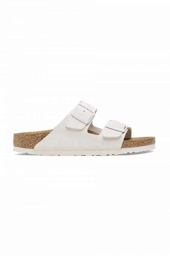 Arizona Suede Leather Antique White