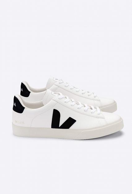 Veja Campo Chromefree Leather Extra White Black