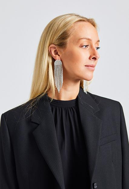 Crystal Haze Octopus Earring