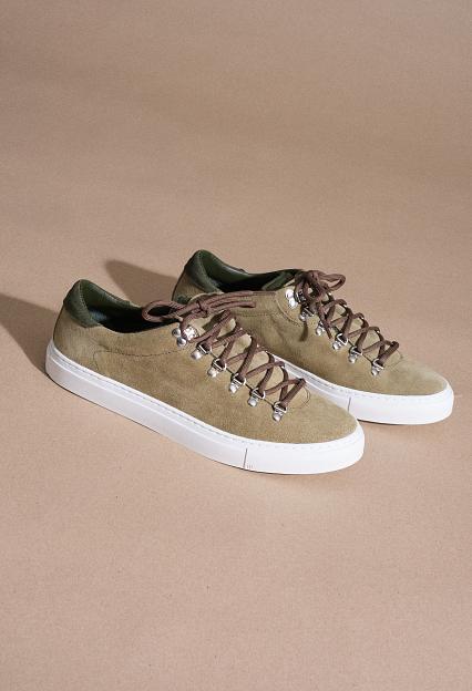 Diemme Marostica Low Olive Suede Sneaker