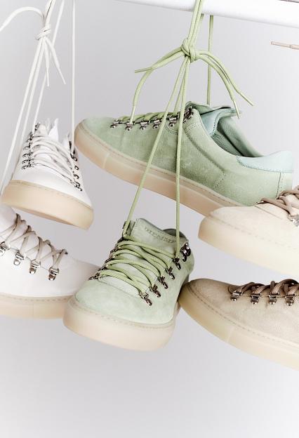 Diemme Marostica Low Meadow Green Suede