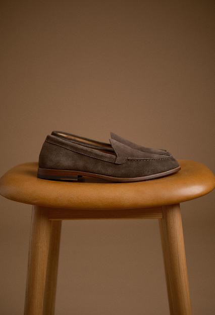 Drakes Drake's Summer Loafer Dark Brown