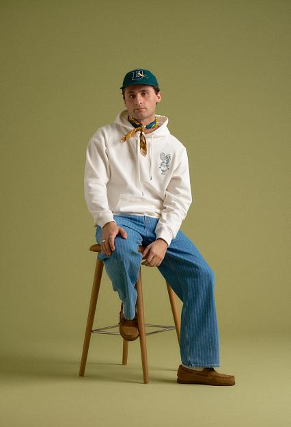 Drôle de Monsieur Le Hoodie Medicis Sport Off White