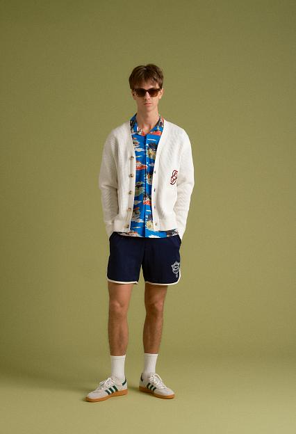 Drôle de Monsieur La Chemise MC Country Club Blue