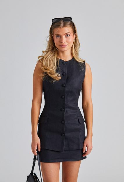 Faithfull The Brand Jane Vest Black 