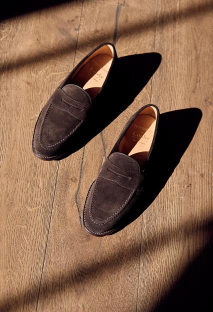 LOAKE Imperial Choc Brown Suede