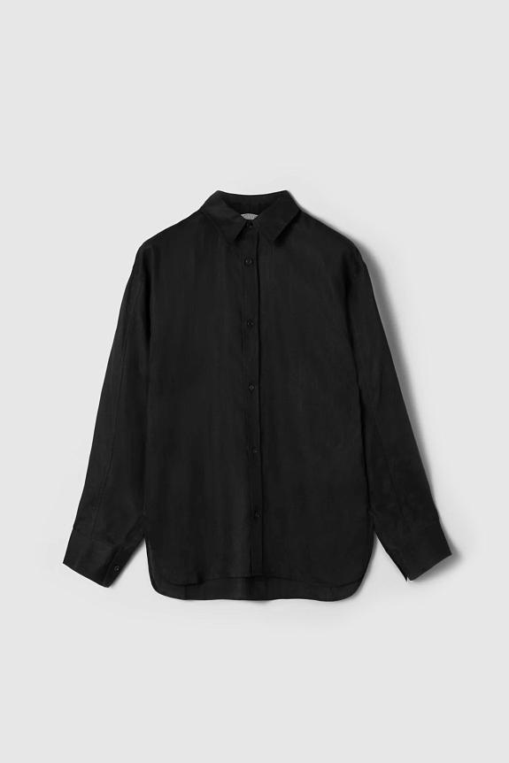 FWSS Linen Coastal Shirt Jet Black 