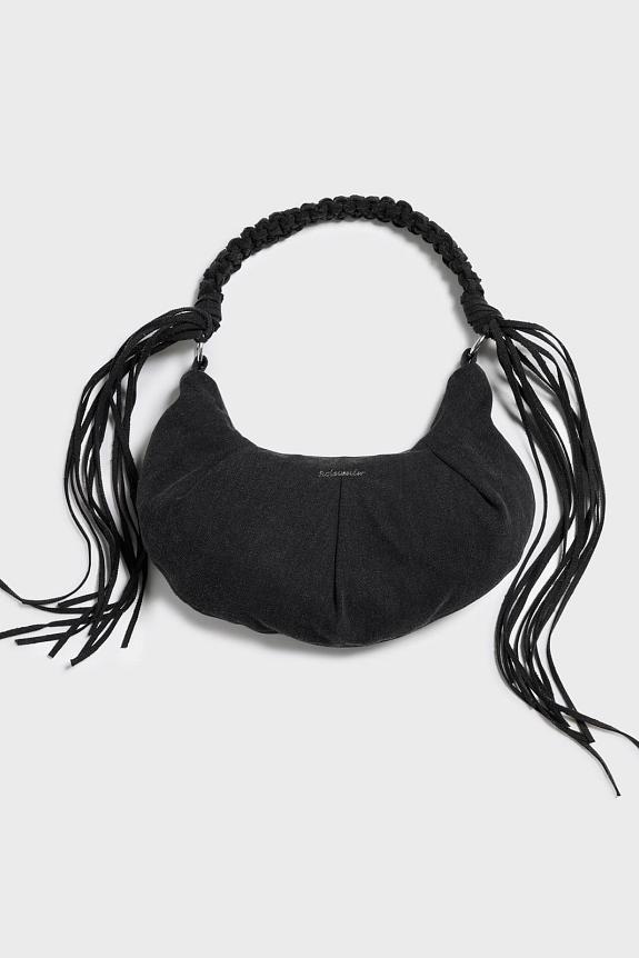 Holzweiler Cocoon Small Bag Black Washed 