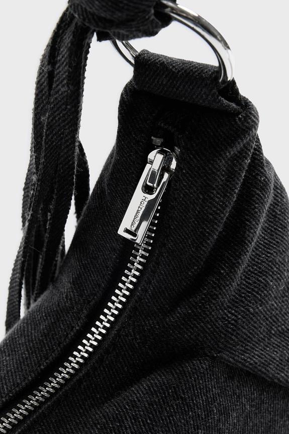 Holzweiler Cocoon Small Bag Black Washed 