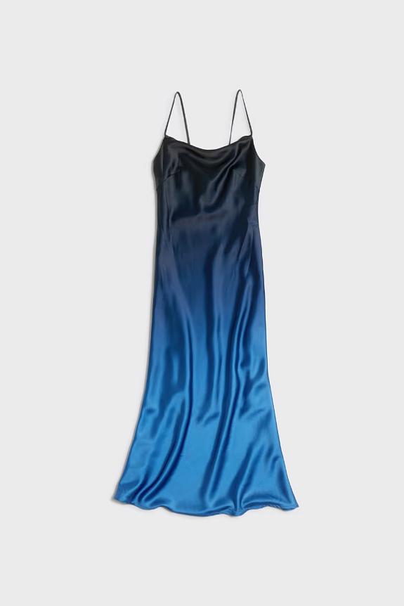 Holzweiler Eila Print Dress Dk Blue Mix 