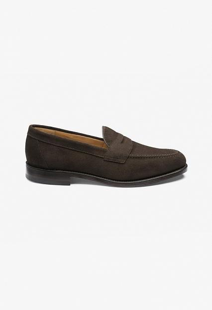 LOAKE Imperial Choc Brown Suede