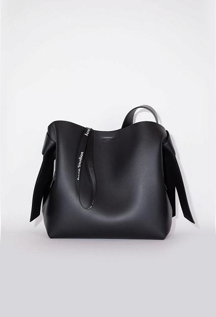 Acne Studios Musubi Midi Shoulder Bag Black