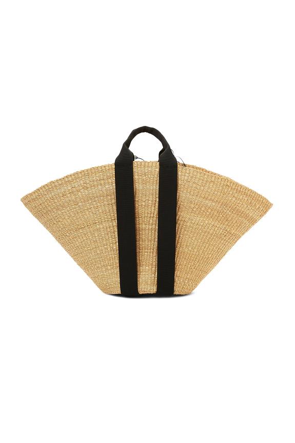 MUUN Maxi Sophie Black Handle Black Pouch
