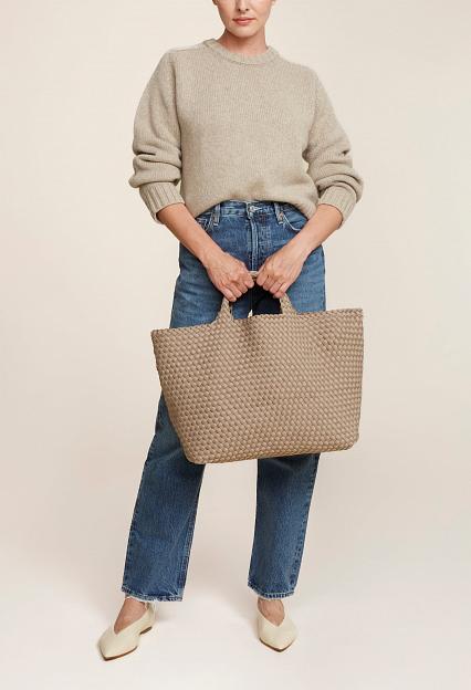 Naghedi St Barths Large Tote Cashmere