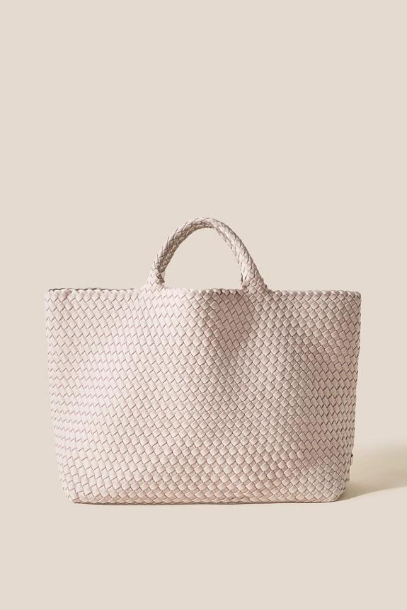 Naghedi St Barths Large Tote Shell Pink