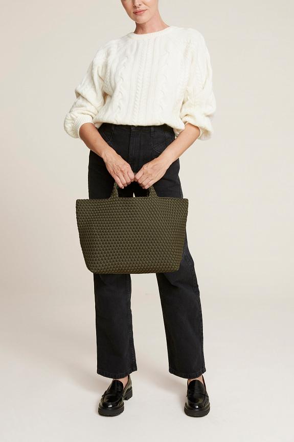 Naghedi St Barths Medium Tote Olive