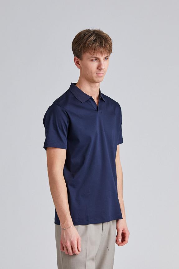 NN07 Paul SS Polo Navy Blue-1