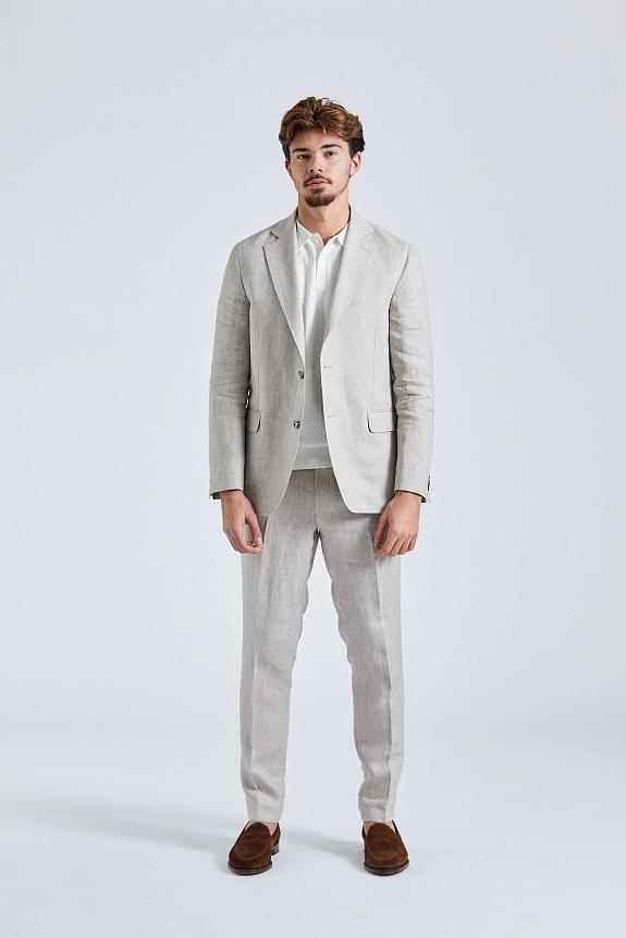 Oscar Jacobson Denz Trousers Trench Beige-8