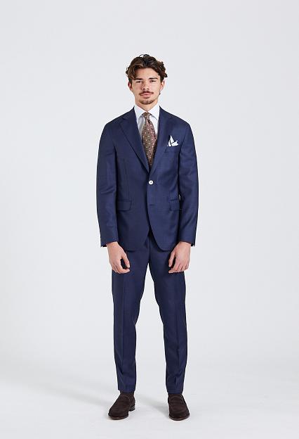 Onesto N.Siena Prato Suit Blue Melange