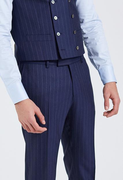 Onesto Palermo Navy Pinstripe