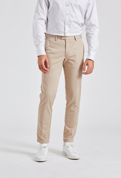 Oscar Jacobson Danwick Trousers Washed Beige