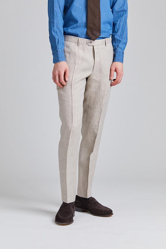 Oscar Jacobson Denz Trousers Trench Beige-2