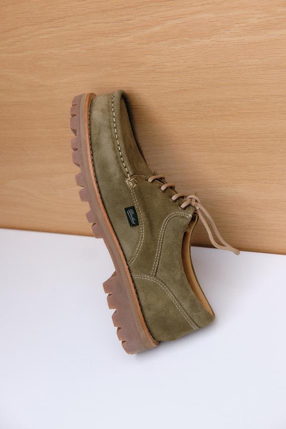 Paraboot Thiers Velours Kaki-5