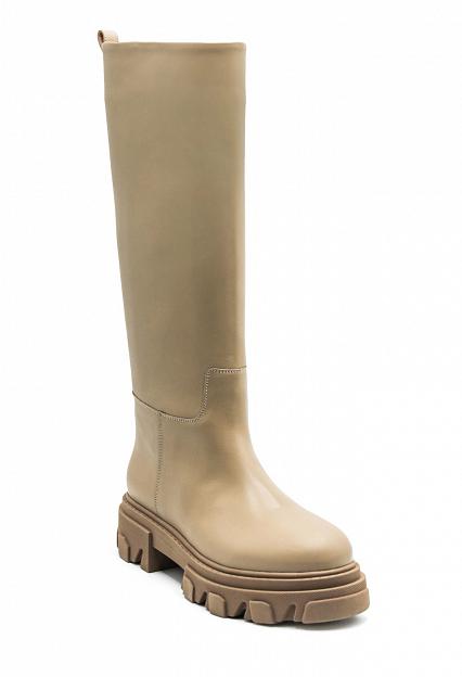 Gia Borghini Perni 07 Tumbolar Combat Boot Cappuchino