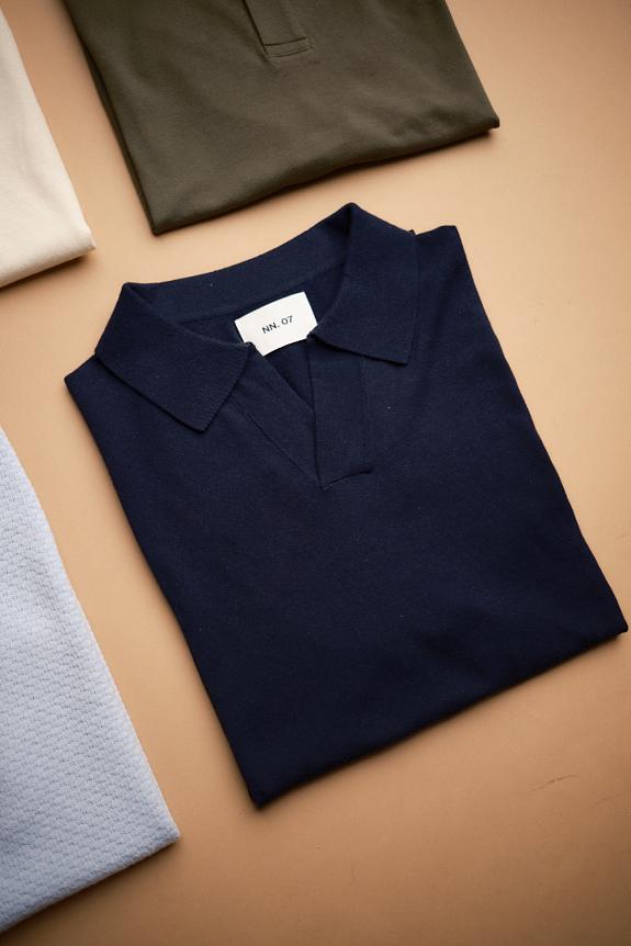 NN07 Ryan Polo Navy Blue-4