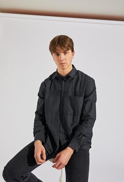 Sunflower Ace Shirt Black
