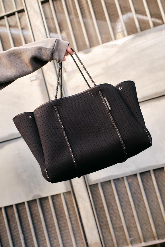 STATE OF ESCAPE Escape Tote Highlight Fleck Black-3