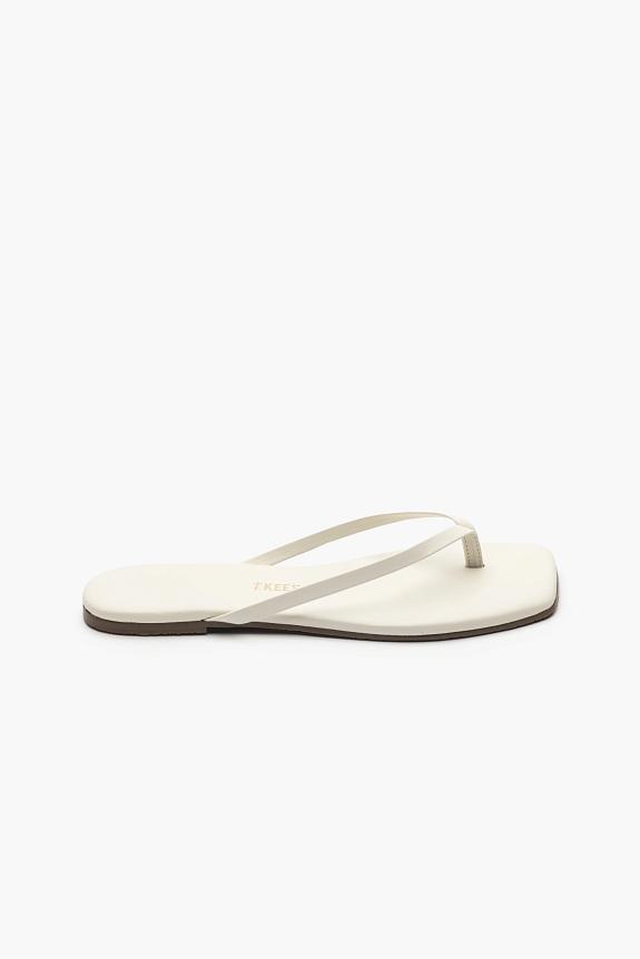 TKEES Lily Square Toe Cream