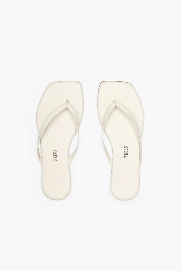 TKEES Lily Square Toe Cream-1