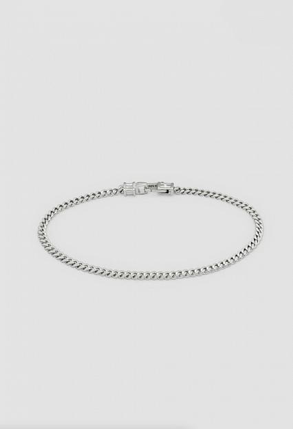 Tom Wood Curb Bracelet Medium Silver