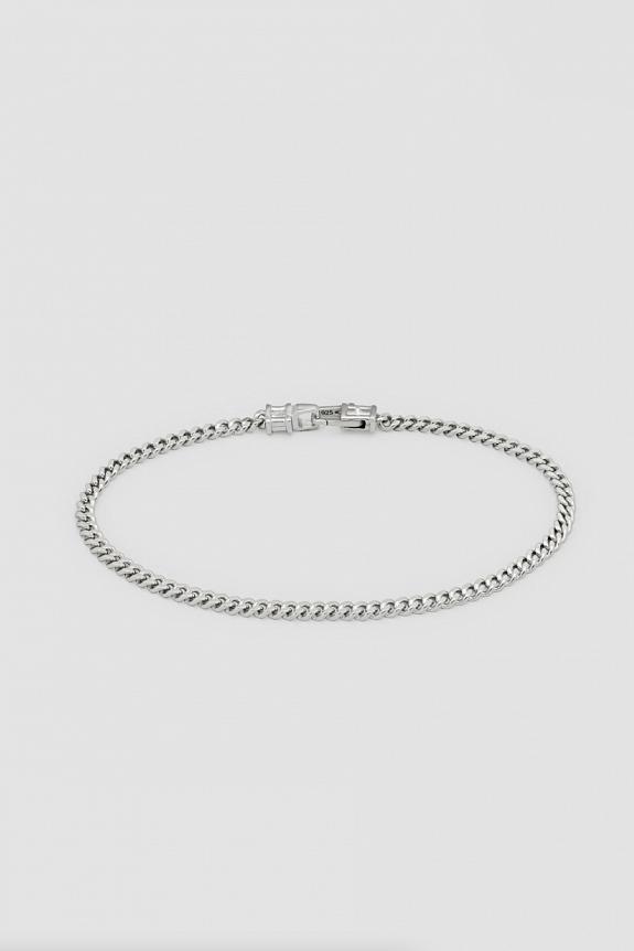 Tom Wood Curb Bracelet Medium Silver