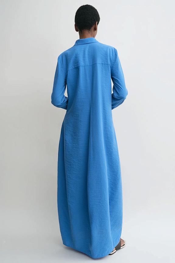 Toteme Parachute Shirtdress Cobalt 