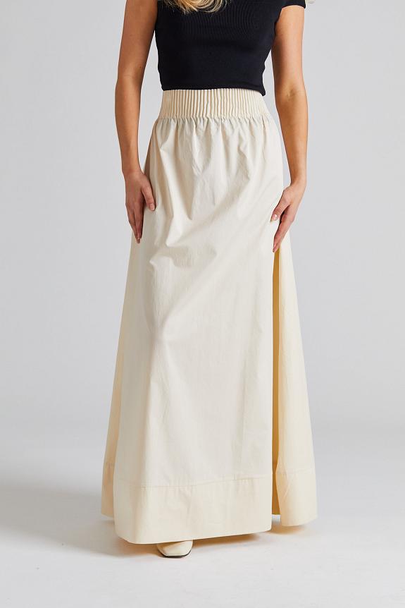 Viktoria Chan Udo Gathered Skirt Peach-1